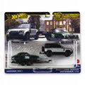 Hot Wheels - 2-Pack FLF56 Jaguar MK1, 2023 Land Rover Defender 110