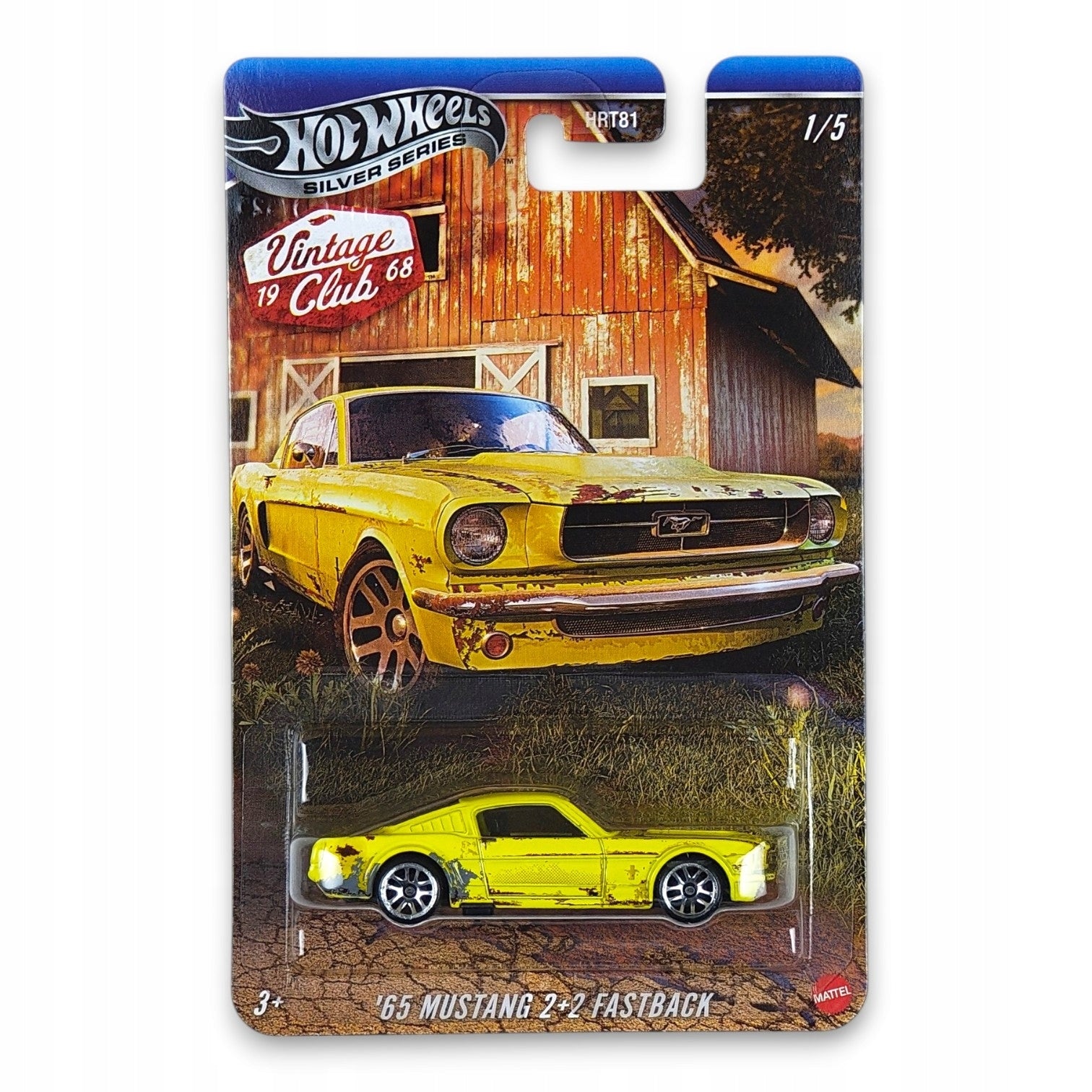 Hot Wheels - 65 Mustang 2+2 Fastback Vintage Club