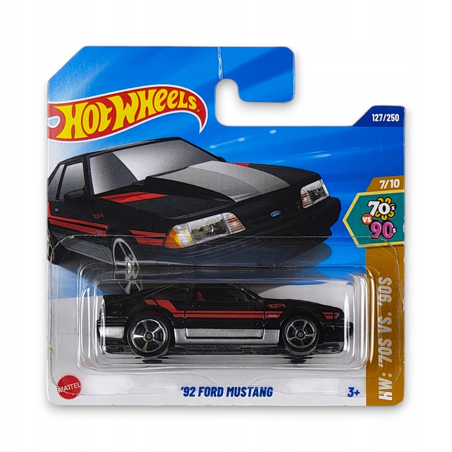 Hot Wheels - 92 Ford Mustang OUTLET Delikatne zagięcia