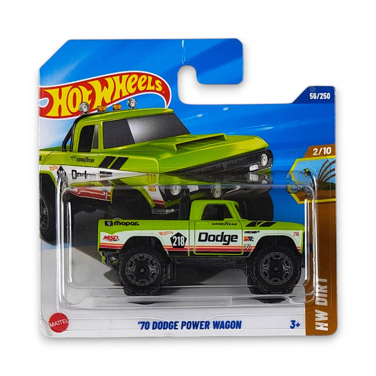 Hot Wheels - 70 Dodge Power Wagon OUTLET Delikatne zagięcia