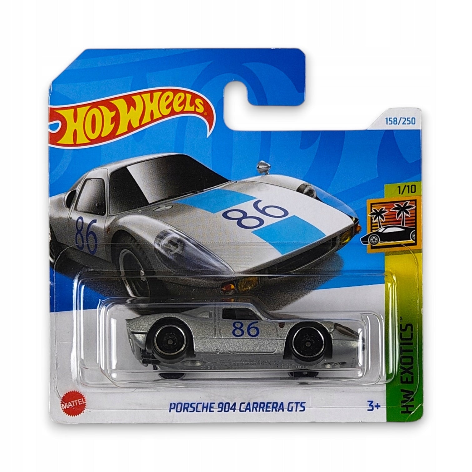 Hot Wheels - Porsche 904 Carrera GTS OUTLET Delikatne zagięcia