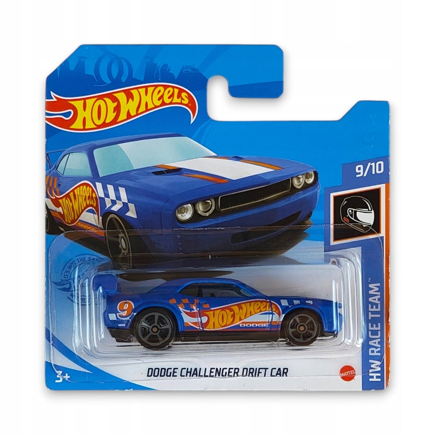 Hot Wheels - Dodge Challenger Drift Car Niebieski GRY22 HW Race Team