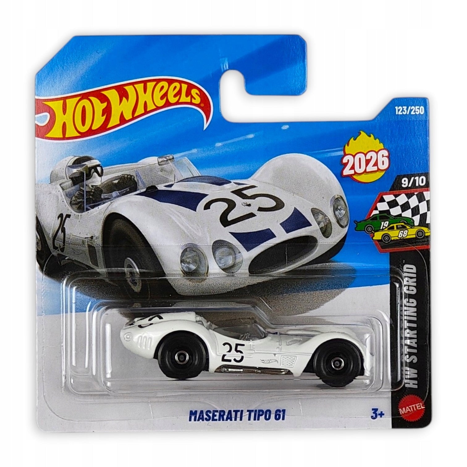 Hot Wheels - Maserati Tipo 61 OUTLET Delikatne zagięcia