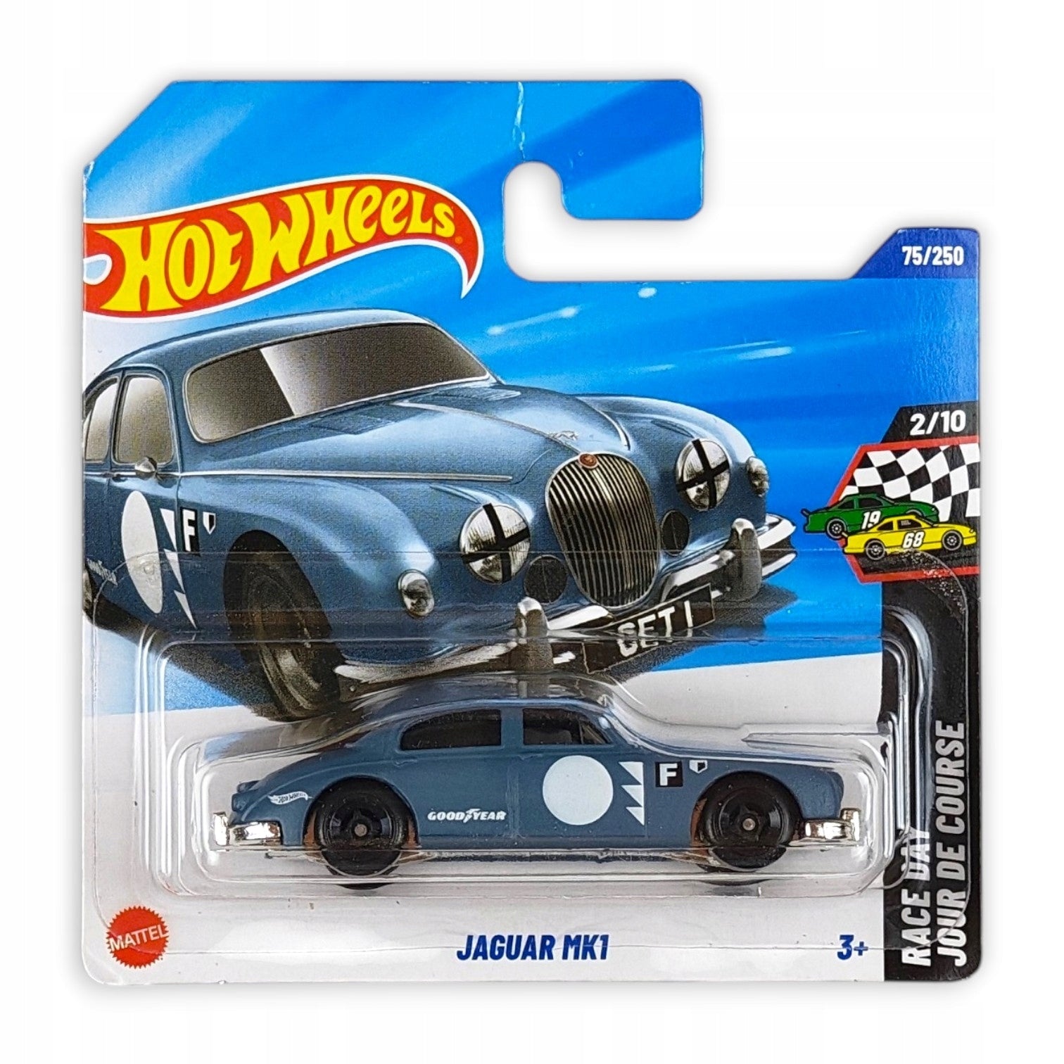 Hot Wheels - Jaguar MK1 OUTLET Delikatne zagięcia