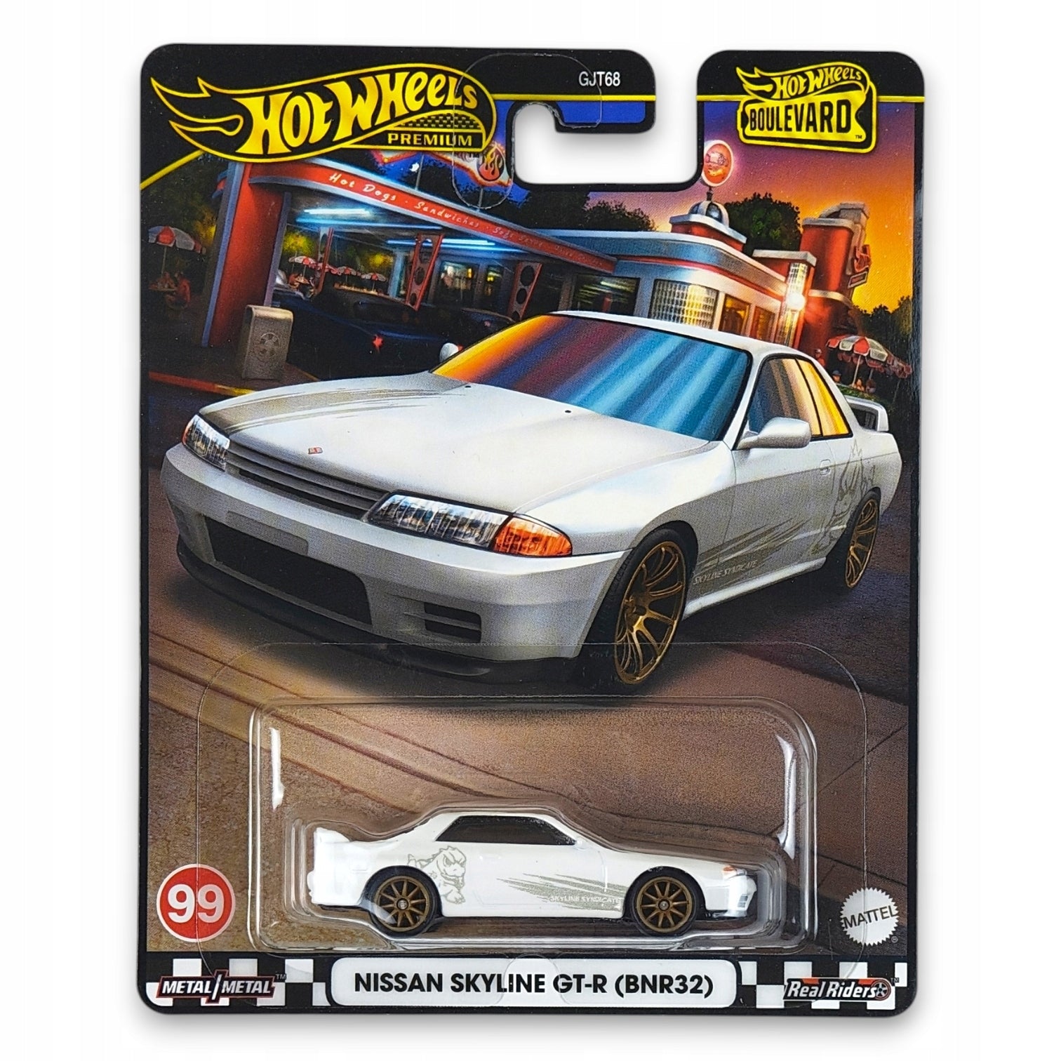 Hot Wheels Premium - Nissan Skyline GT-R BNR32