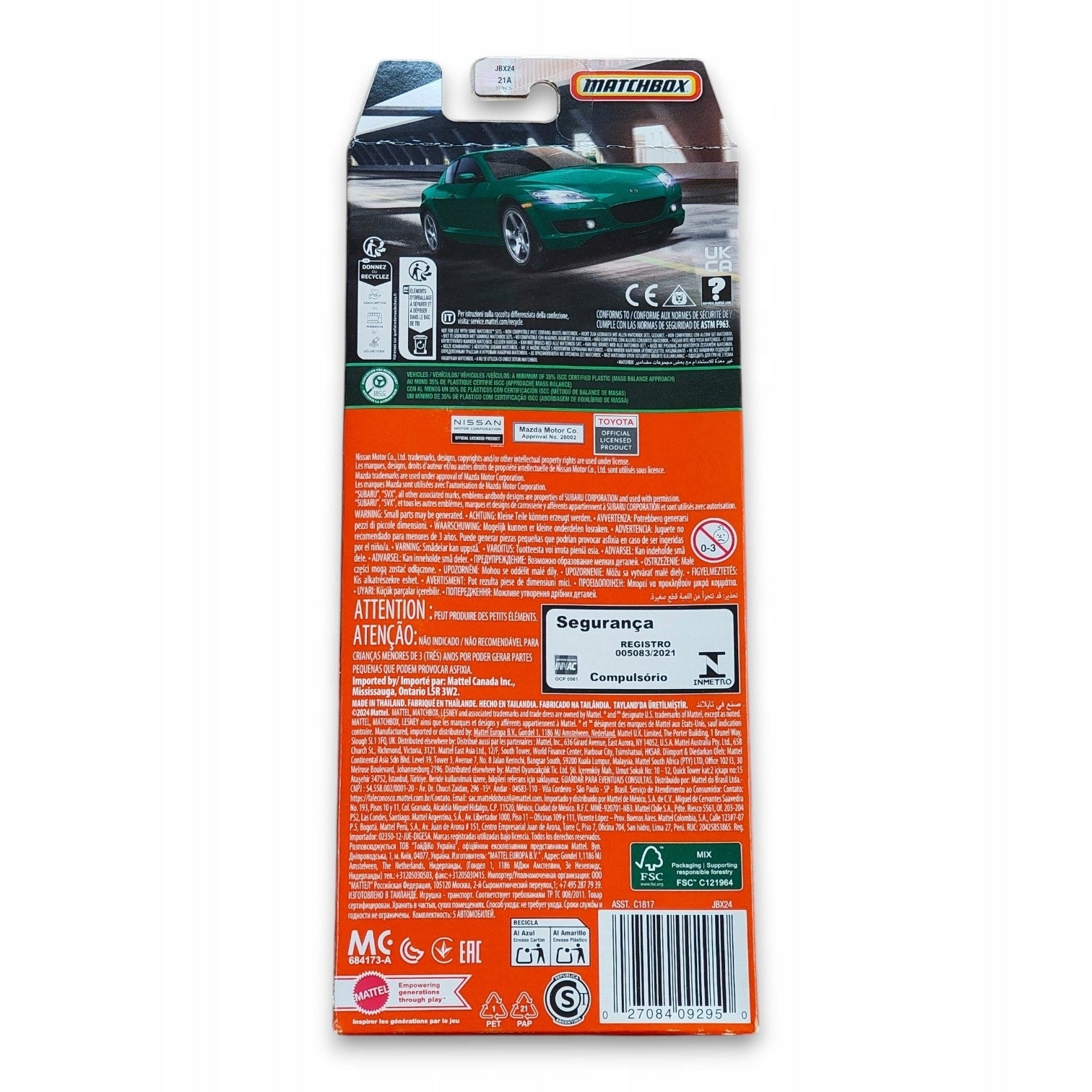Matchbox - 5-Pack MBX Japan Cruisers II