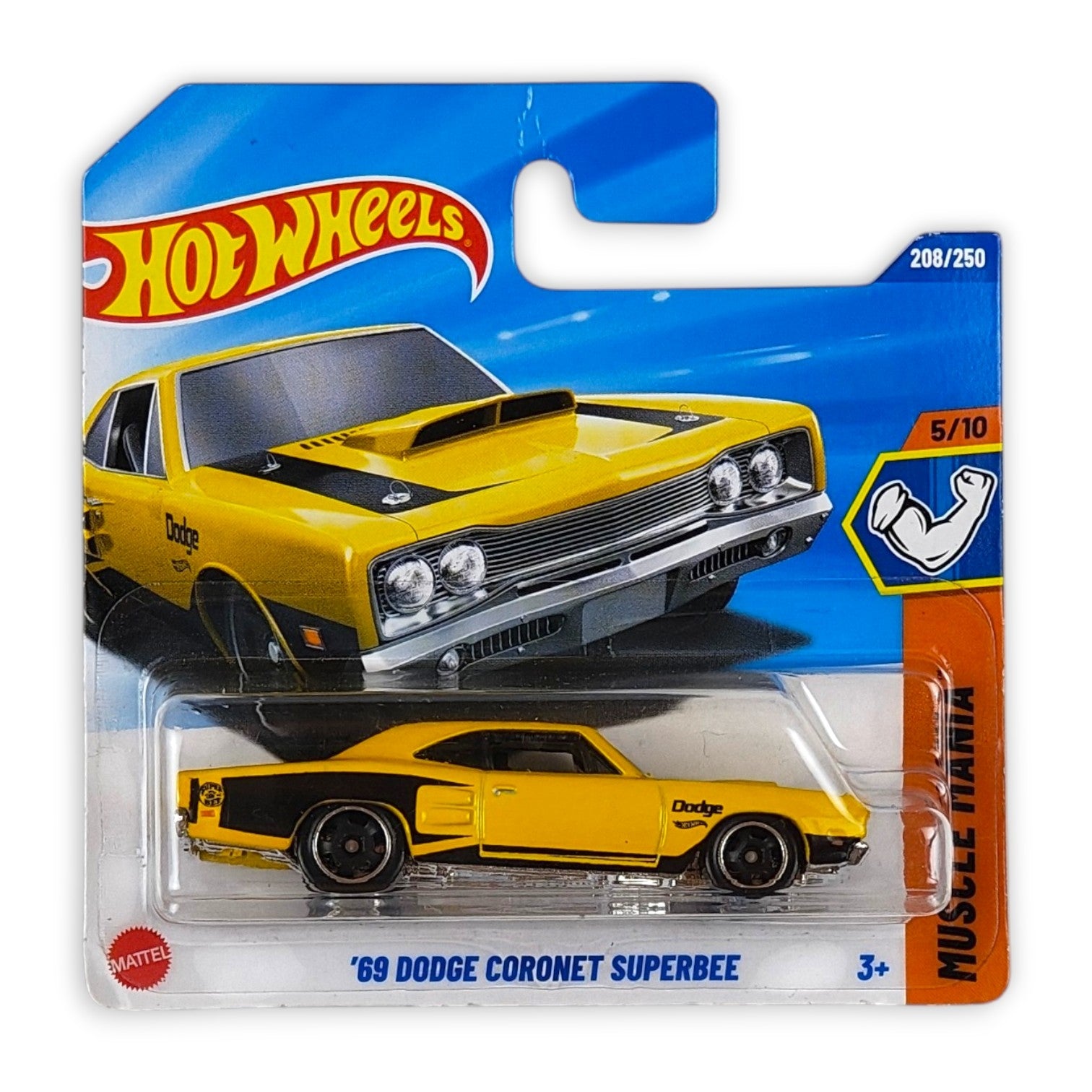 Hot Wheels - 69 Dodge Coromet Superbee OUTLET Delikatne zagięcia