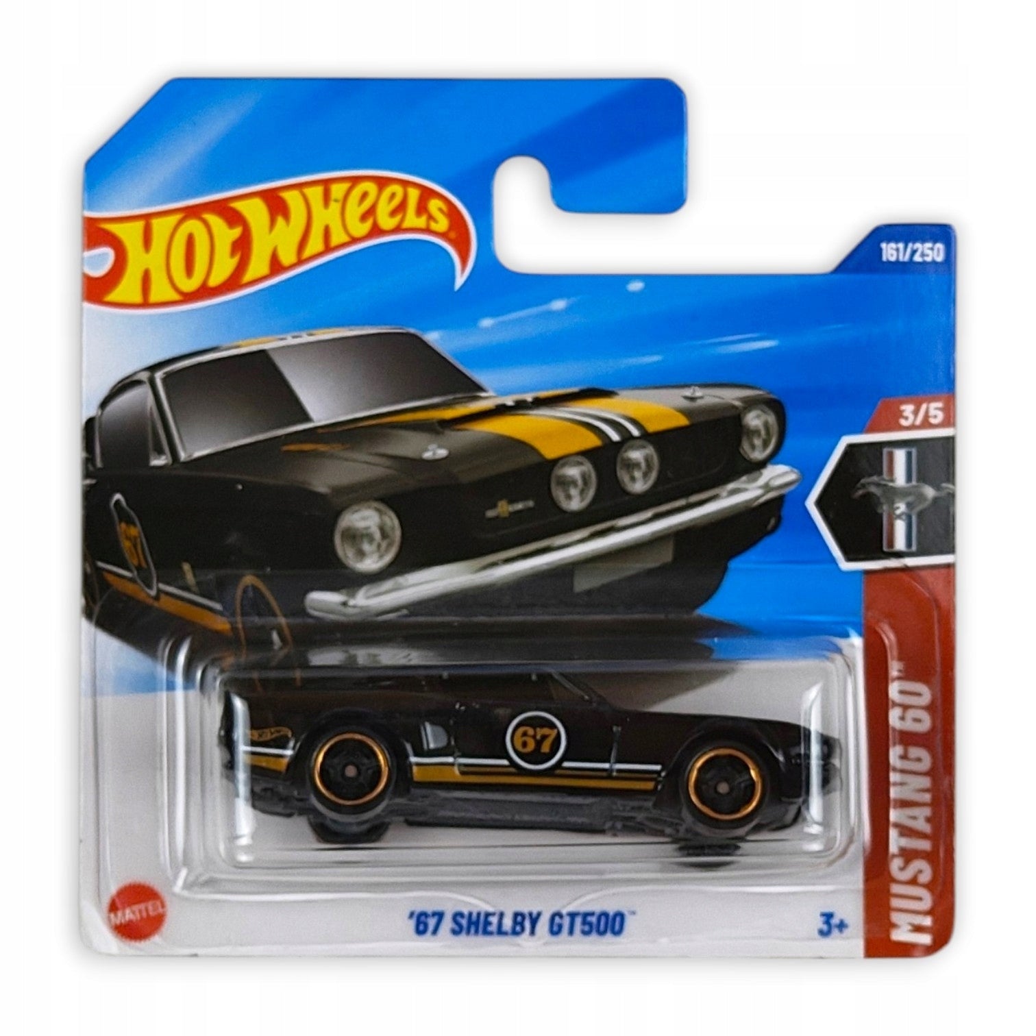 Hot Wheels - 67 Shelby GT500 OUTLET Delikatne zagięcia