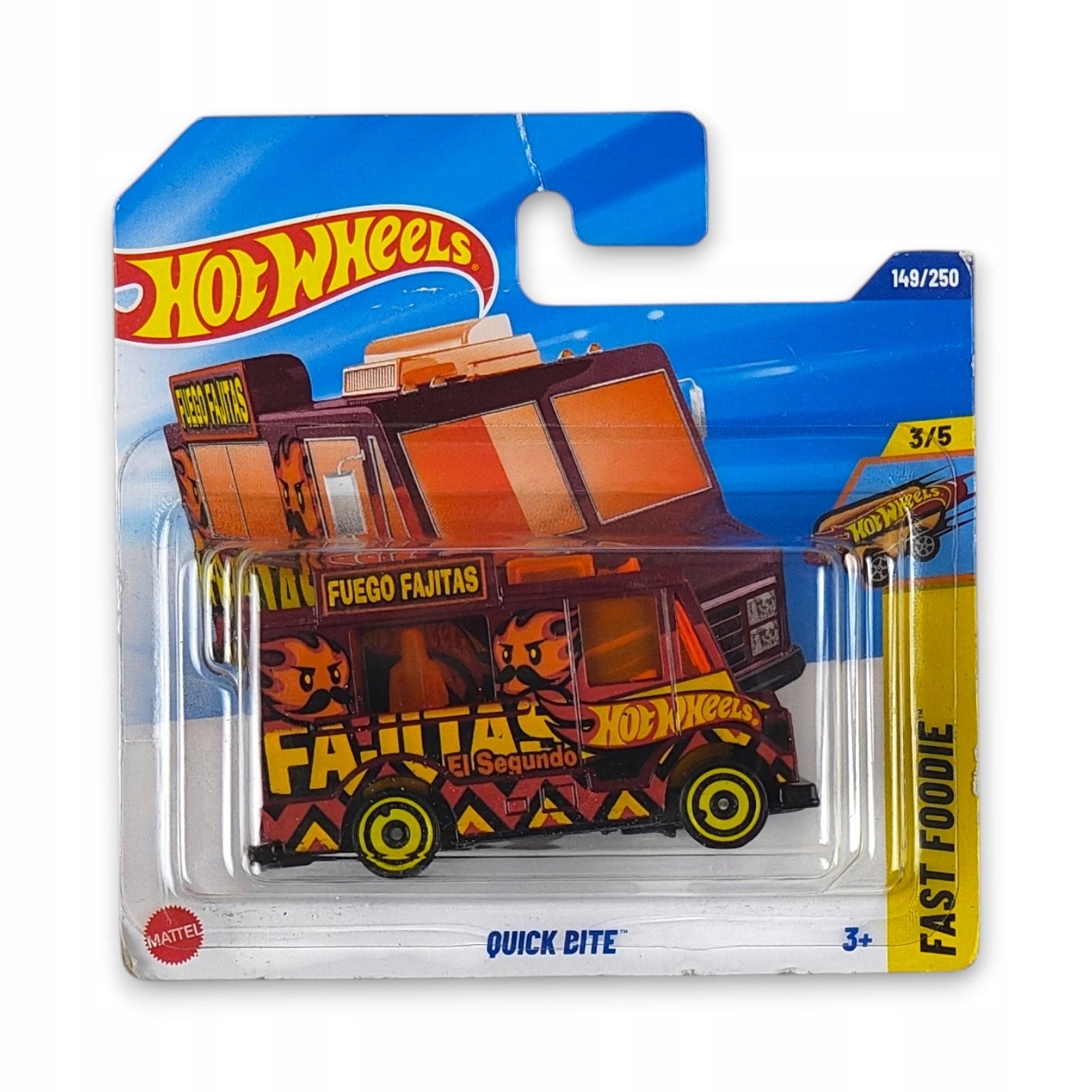 Hot Wheels - Quick Bite OUTLET Uszkodzony Blister
