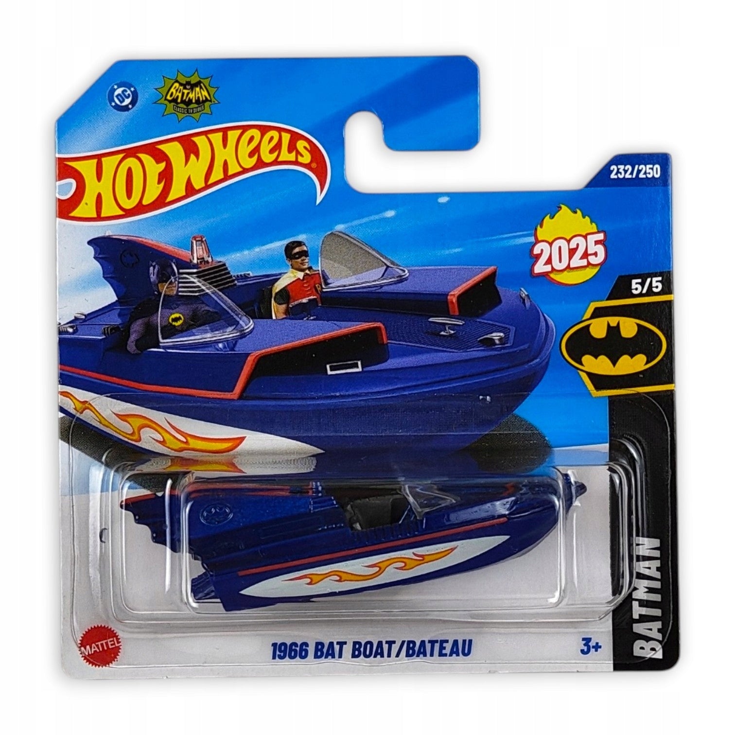 Hot Wheels - 1966 Bat Boat / Bateau Batman
