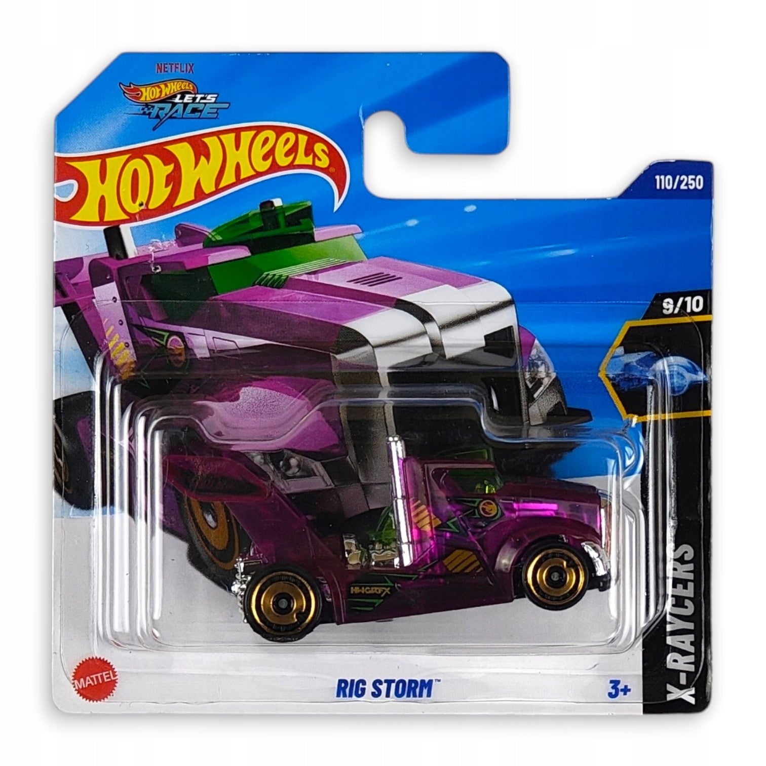 Hot Wheels - Rig Storm TH Treasure Hunt OUTLET Uszkodzony Blister