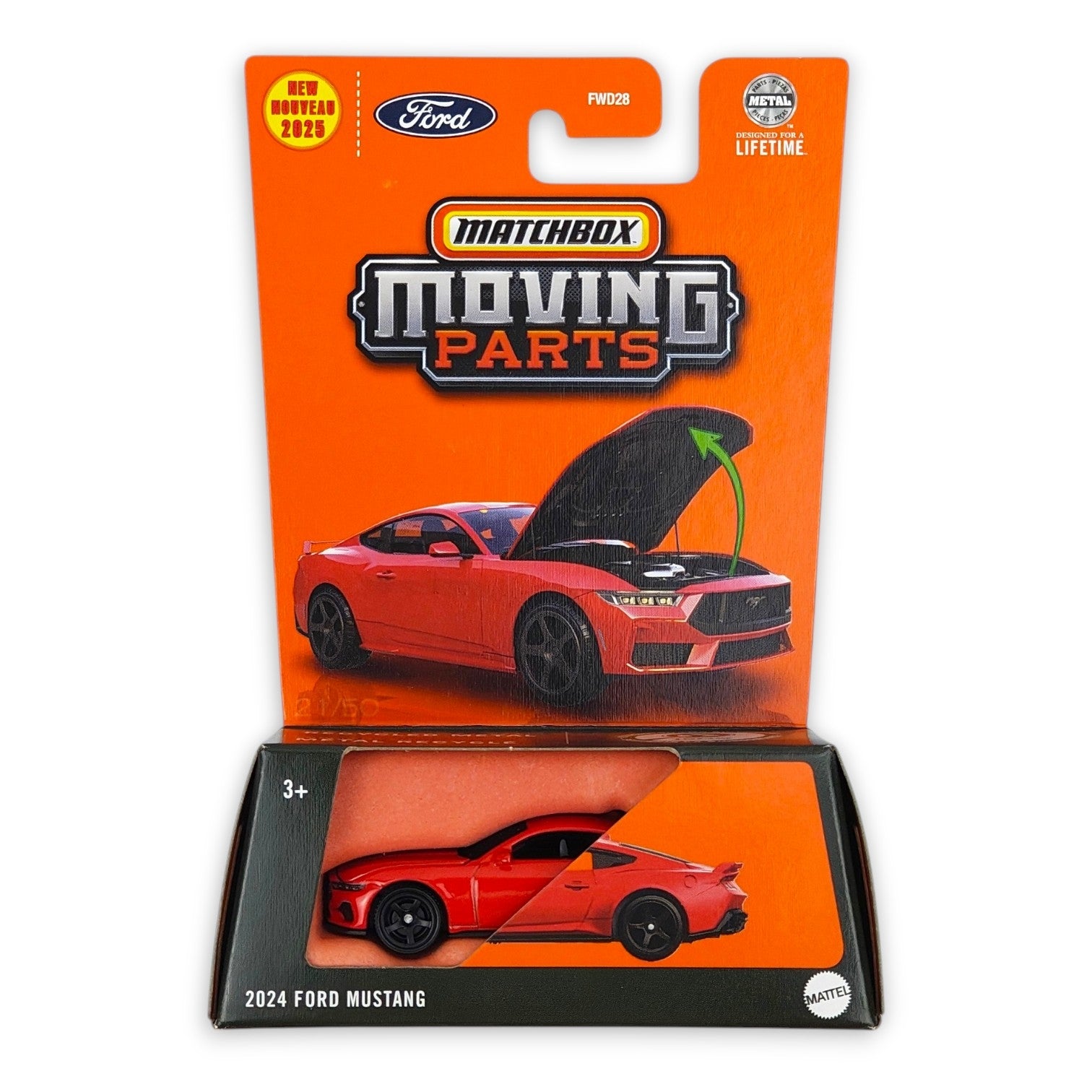 Matchbox Moving Parts - 2024 Ford Mustang