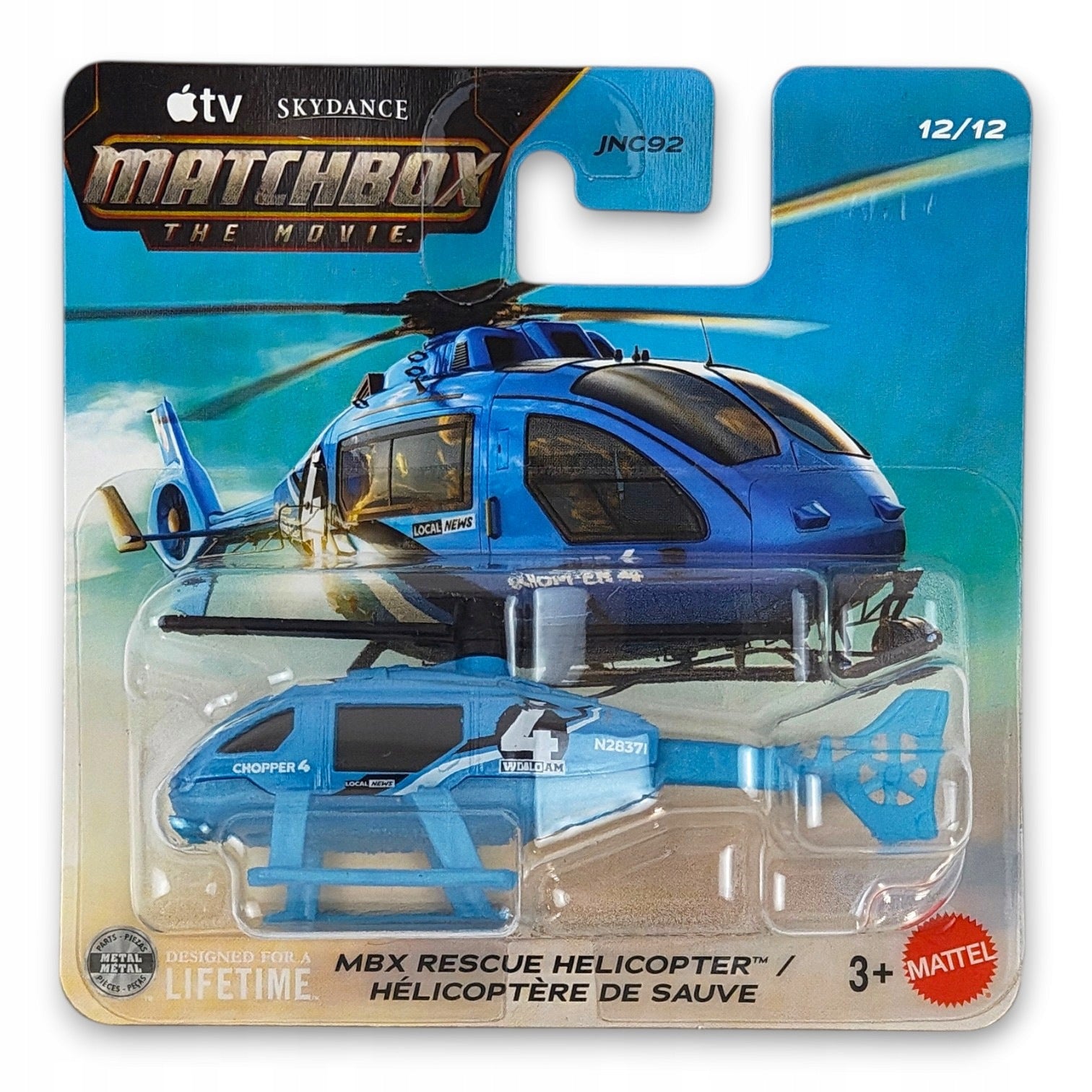 Matchbox The Movie - MBX Rescue Helicopter