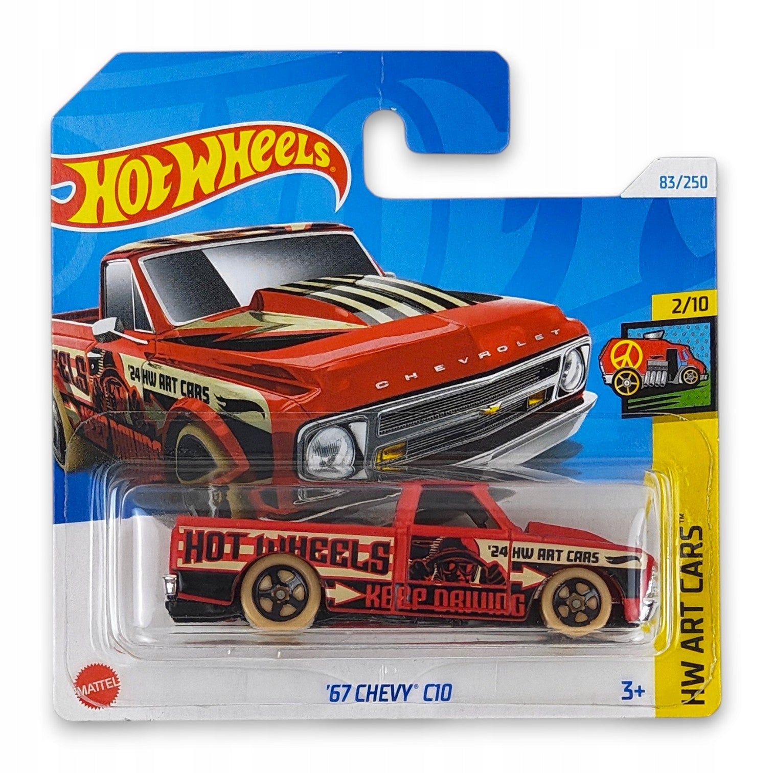 Hot Wheels - 67 Chevy C10 OUTLET Delikatne zagięcia
