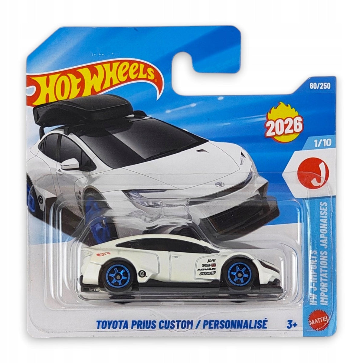 Hot Wheels - Toyota Prius Custom OUTLET Delikatne zagięcia
