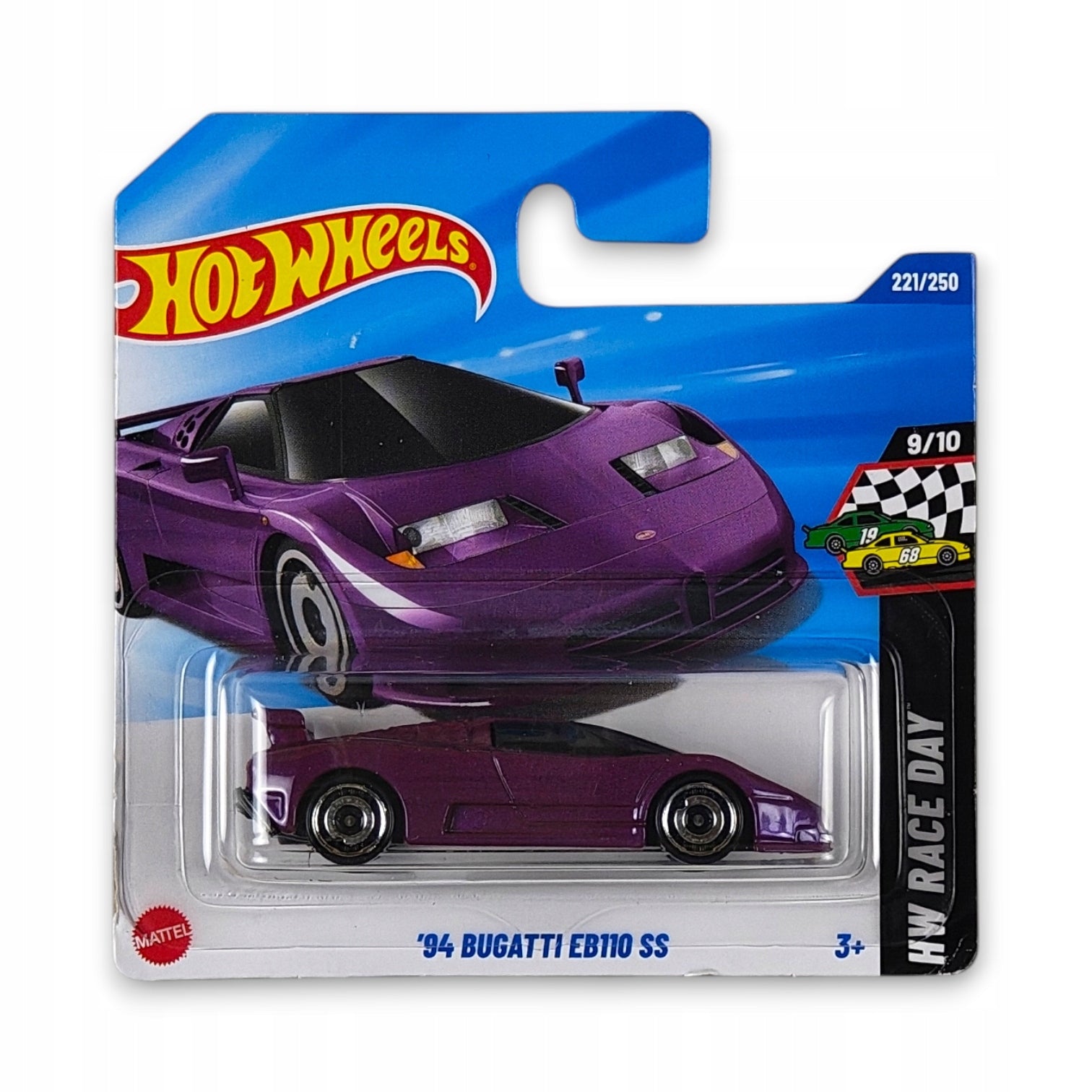 Hot Wheels - 94 Bugatti EB110 SS OUTLET Delikatne zagięcia