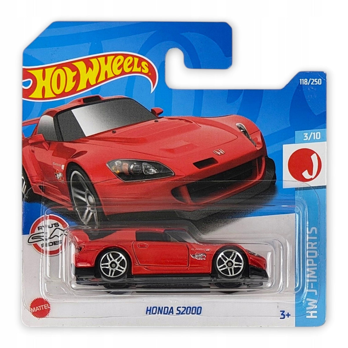 Hot Wheels - Honda S2000 OUTLET Delikatne zagięcia