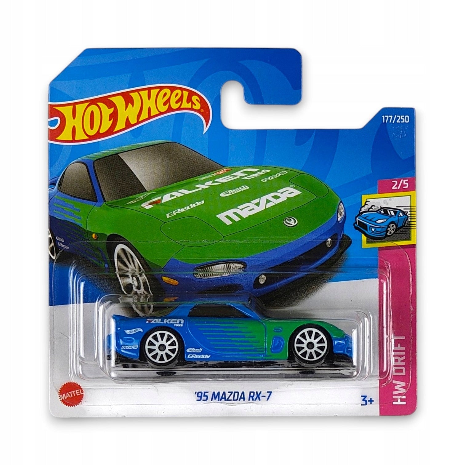 Hot Wheels - 95 Mazda RX-7 Falken