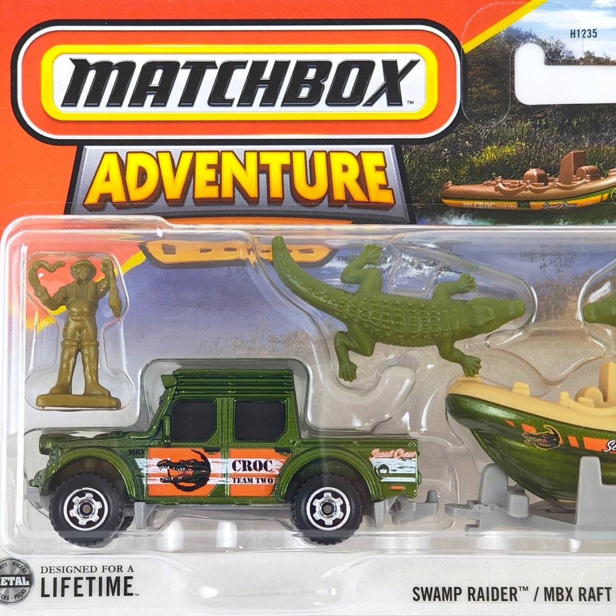 Matchbox Adventure Pack - Crocodile Country