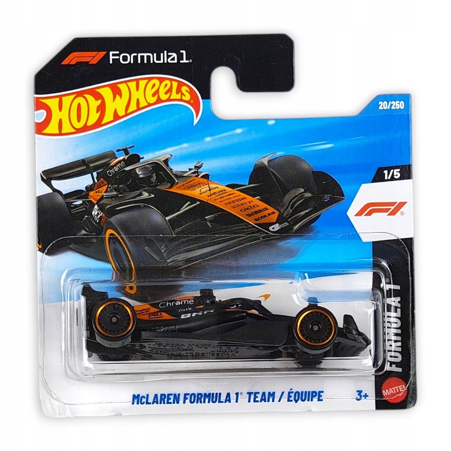 Hot Wheels - McLaren Formula 1 Team / Equipe F1 OUTLET Delikatne zagięcia