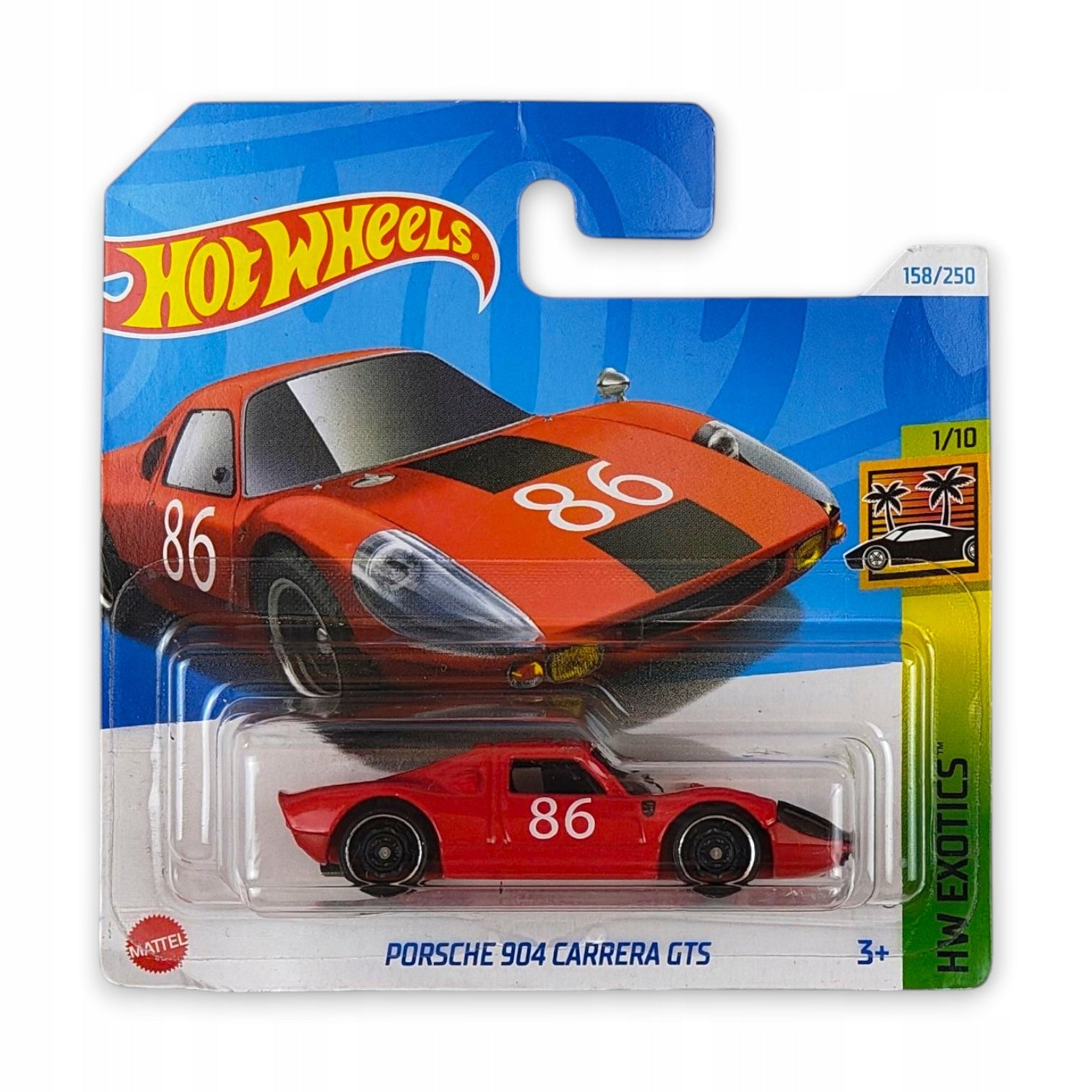 Hot Wheels - Porsche 904 Carrera GTS OUTLET Delikatne zagięcia