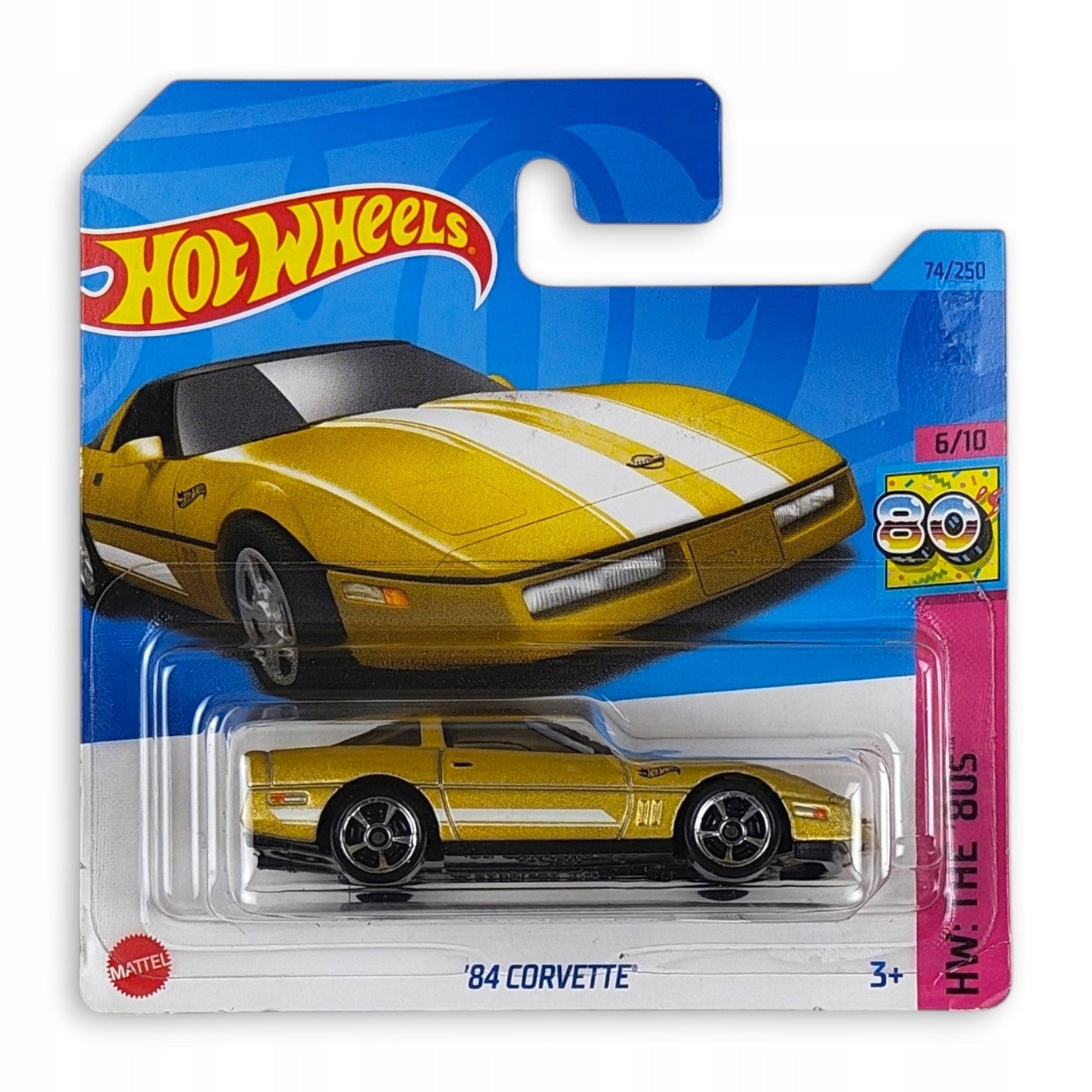 Hot Wheels - 84 Corvette OUTLET Delikatne zagięcia