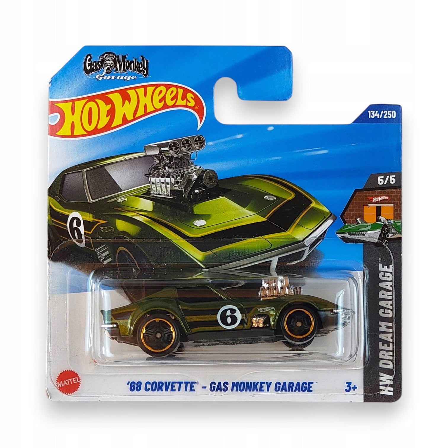 Hot Wheels - 68 Corvette - Gas Monkey Garage