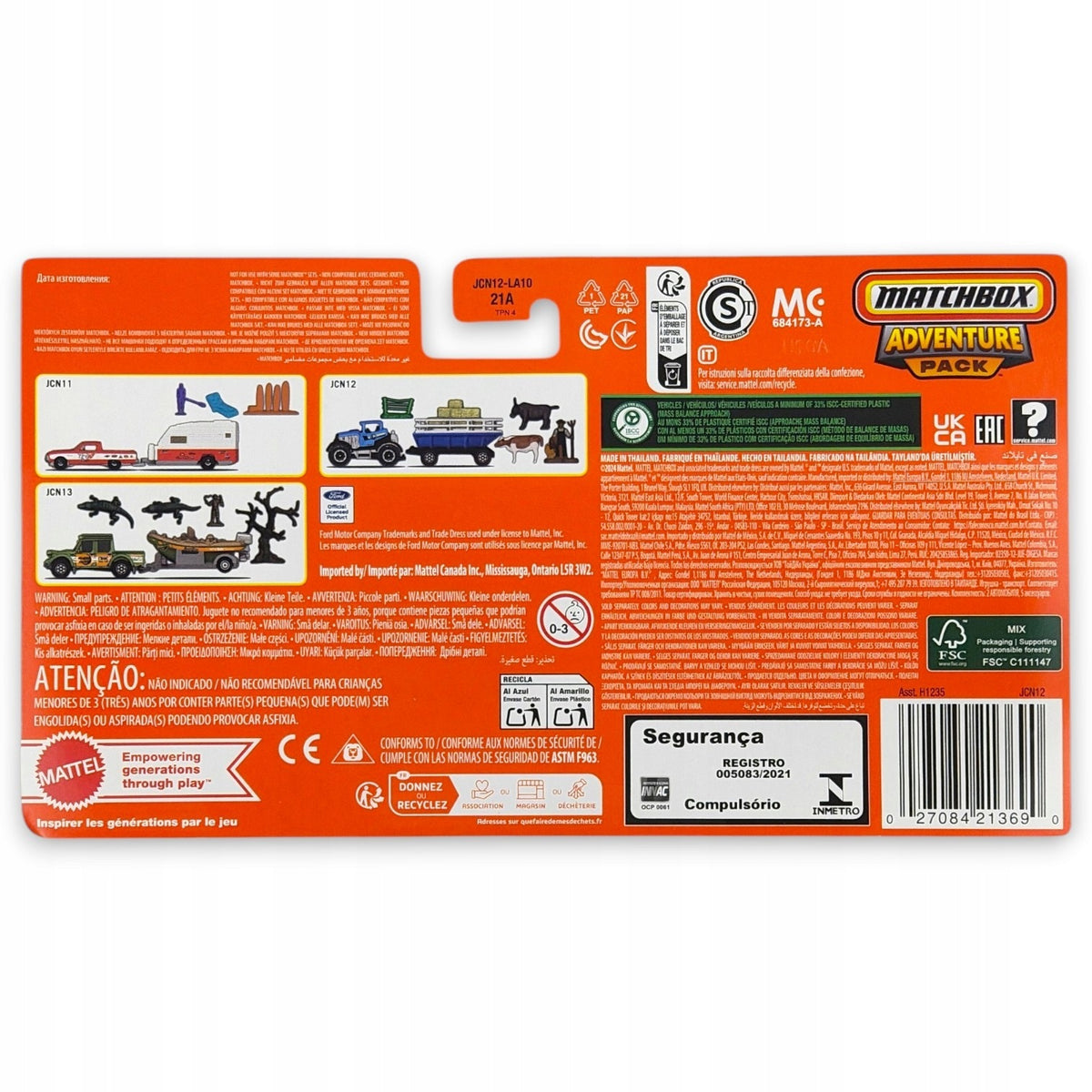 Matchbox Adventure Pack - MBX Farm Life