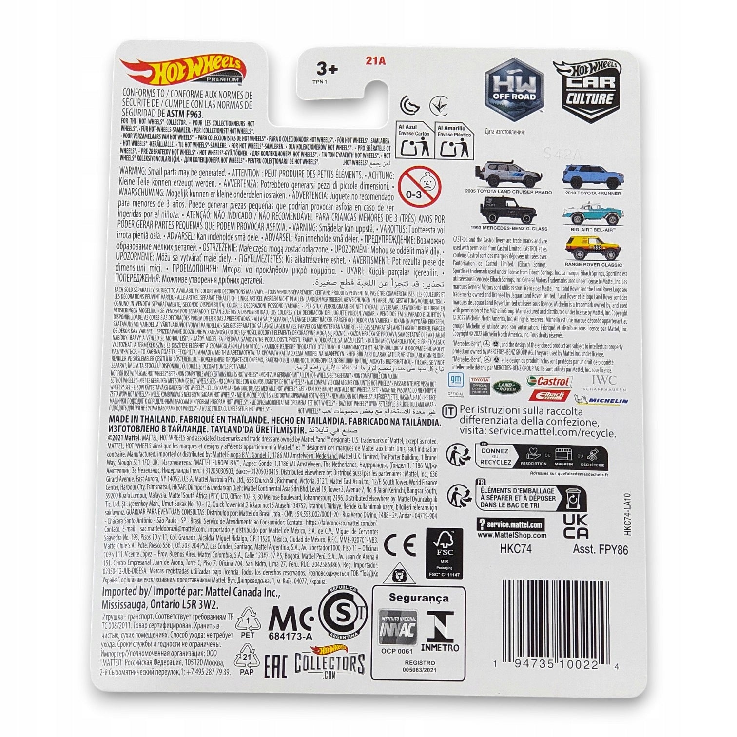 Hot Wheels Premium - Big-Air Bel-Air Car Culture Off Road