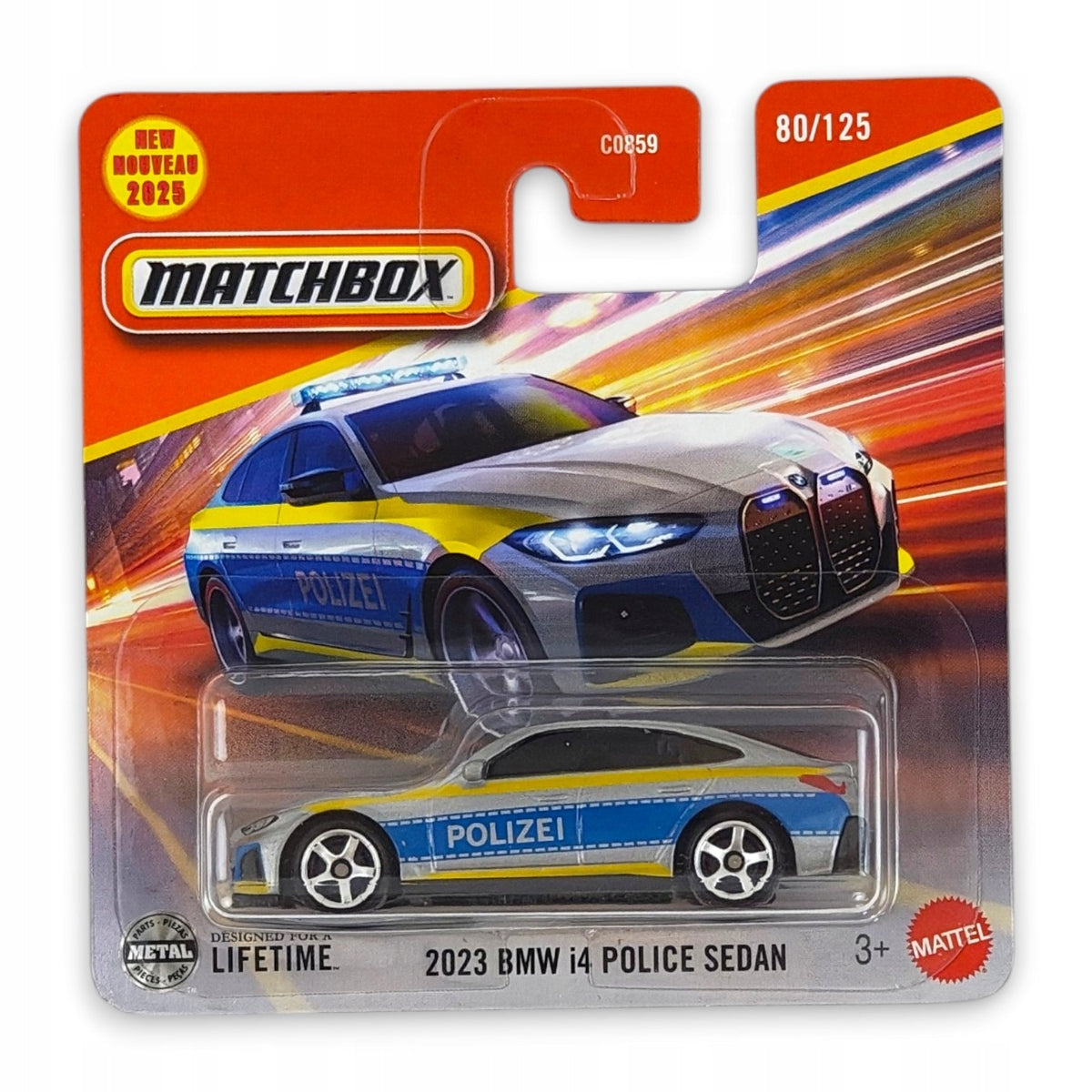 Matchbox - 2023 BMW I4 Police Sedan