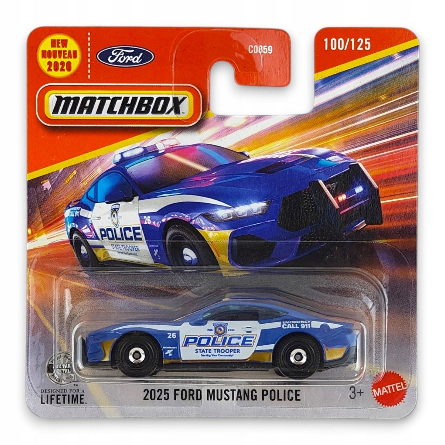 Matchbox - 2025 Ford Mustang Police