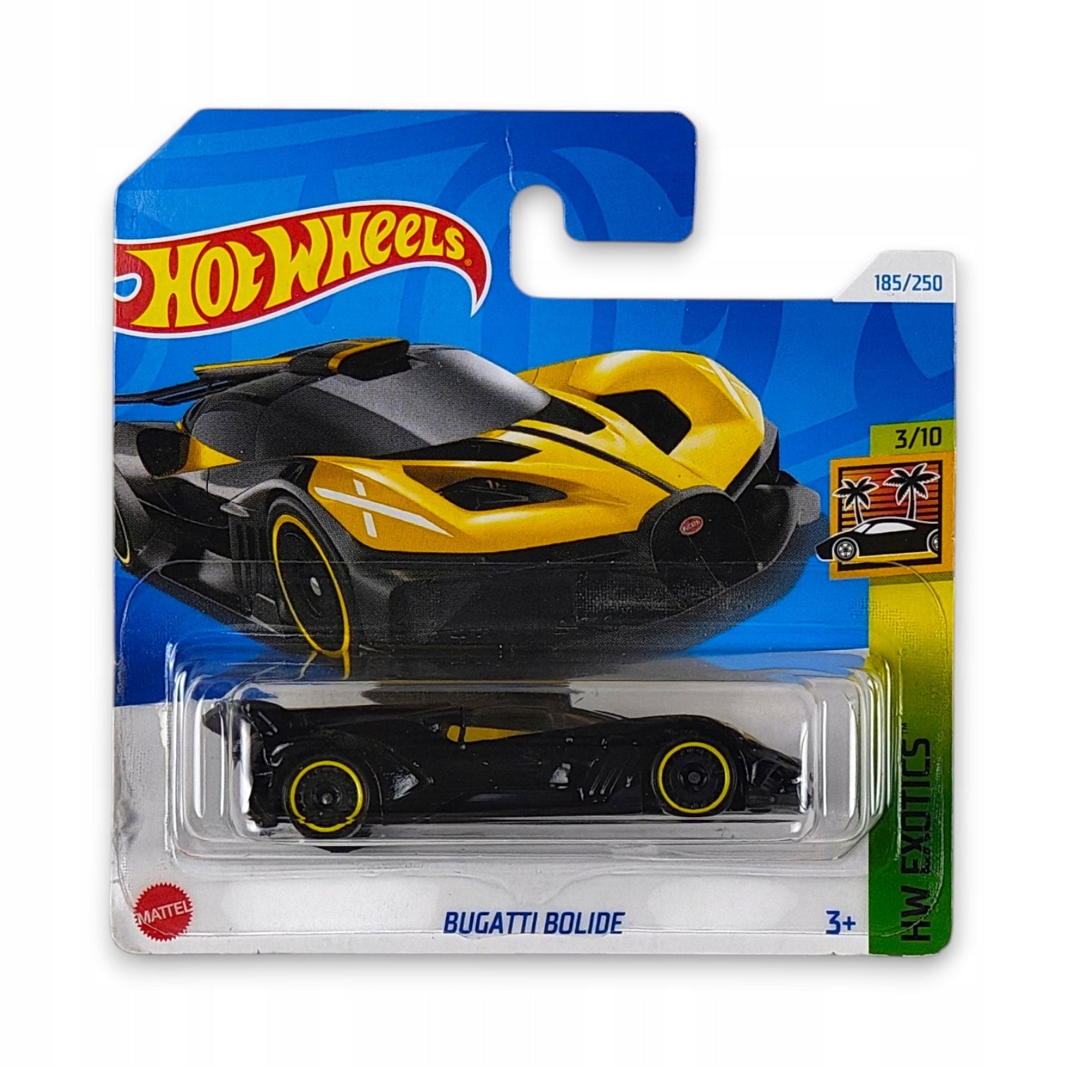 Hot Wheels - Bugatti Bolide OUTLET Delikatne zagięcia