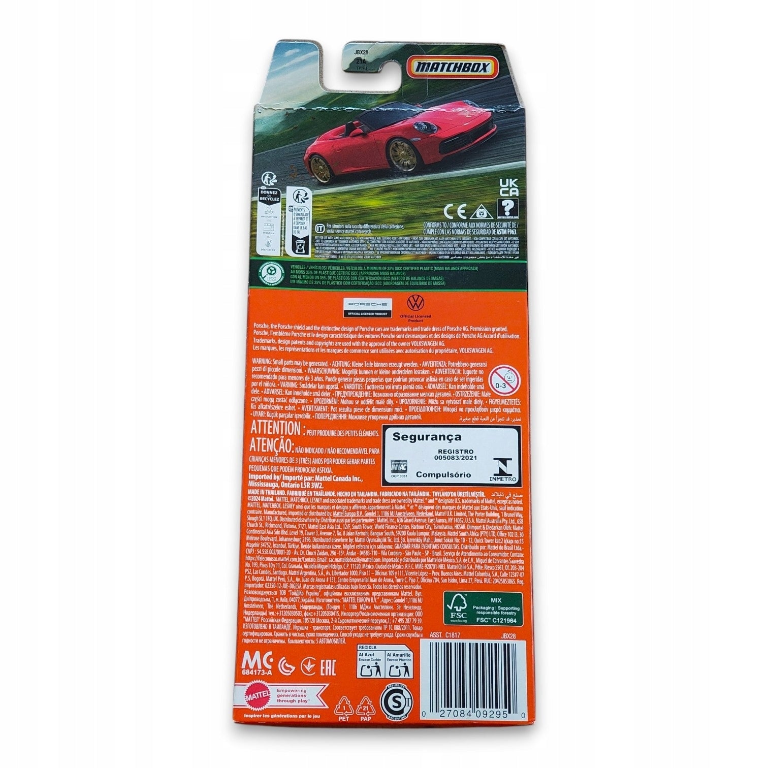 Matchbox - 5-Pack Porsche Heroes