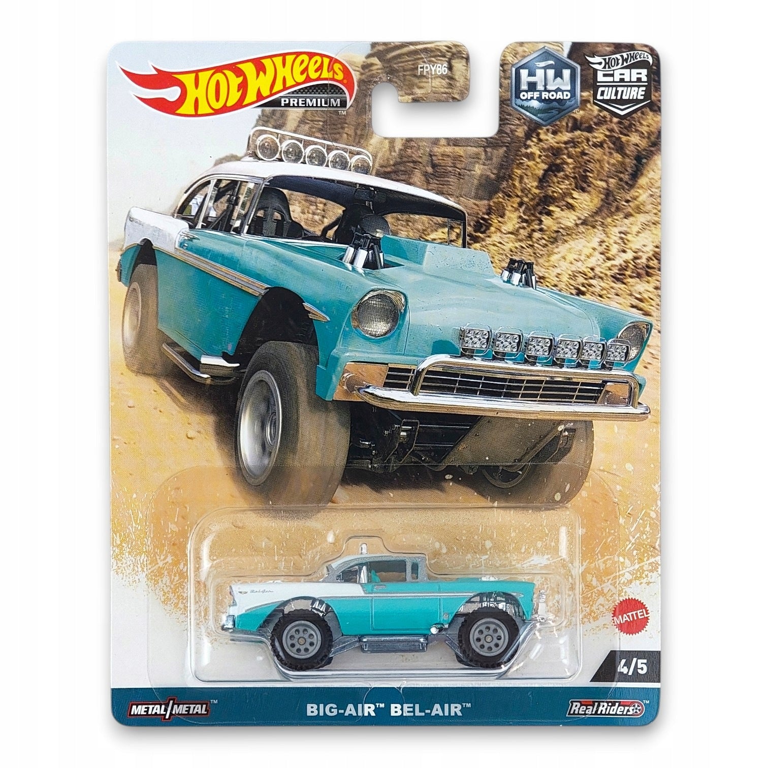 Hot Wheels Premium - Big-Air Bel-Air Car Culture Off Road