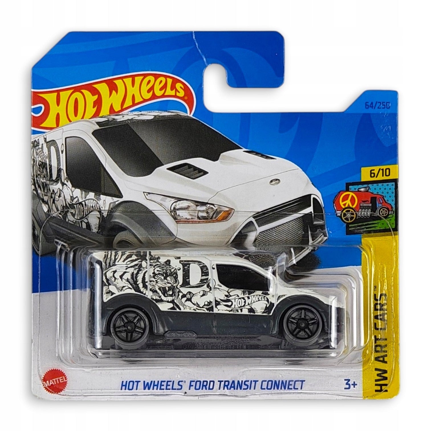 Hot Wheels - Ford Transit Connect OUTLET Delikatne zagięcia