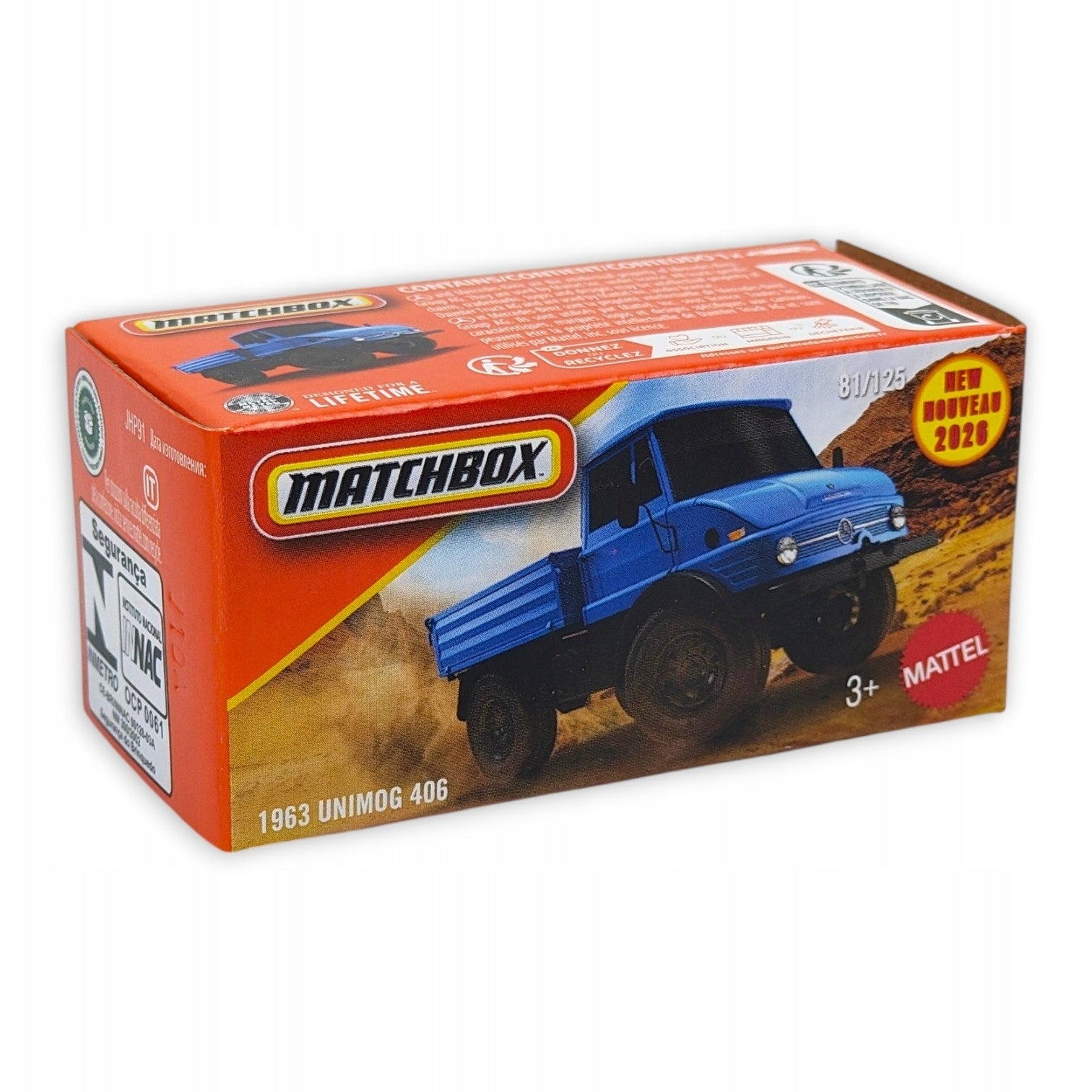 Matchbox - 1963 Unimog 406