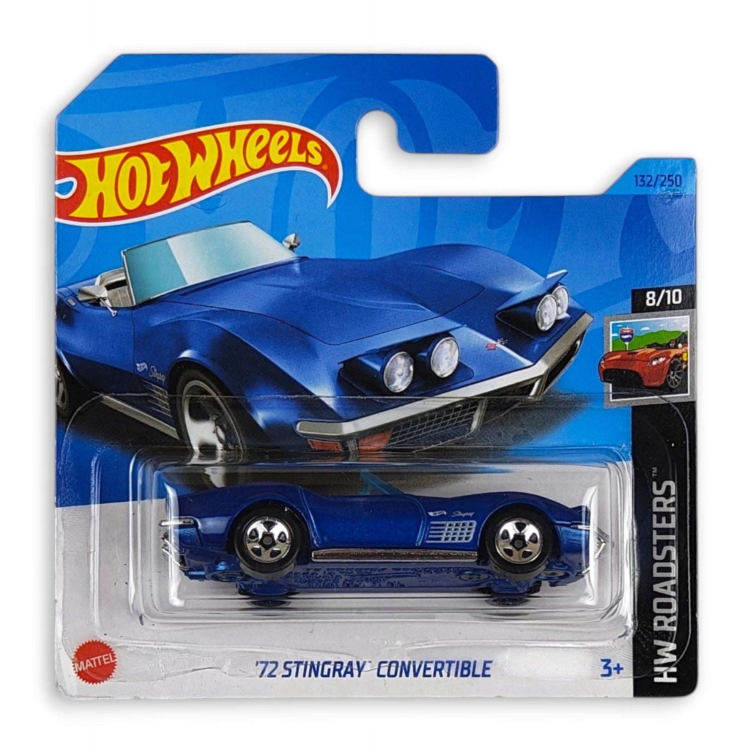 Hot Wheels - 72 Stingray Convertible OUTLET Delikatne zagięcia