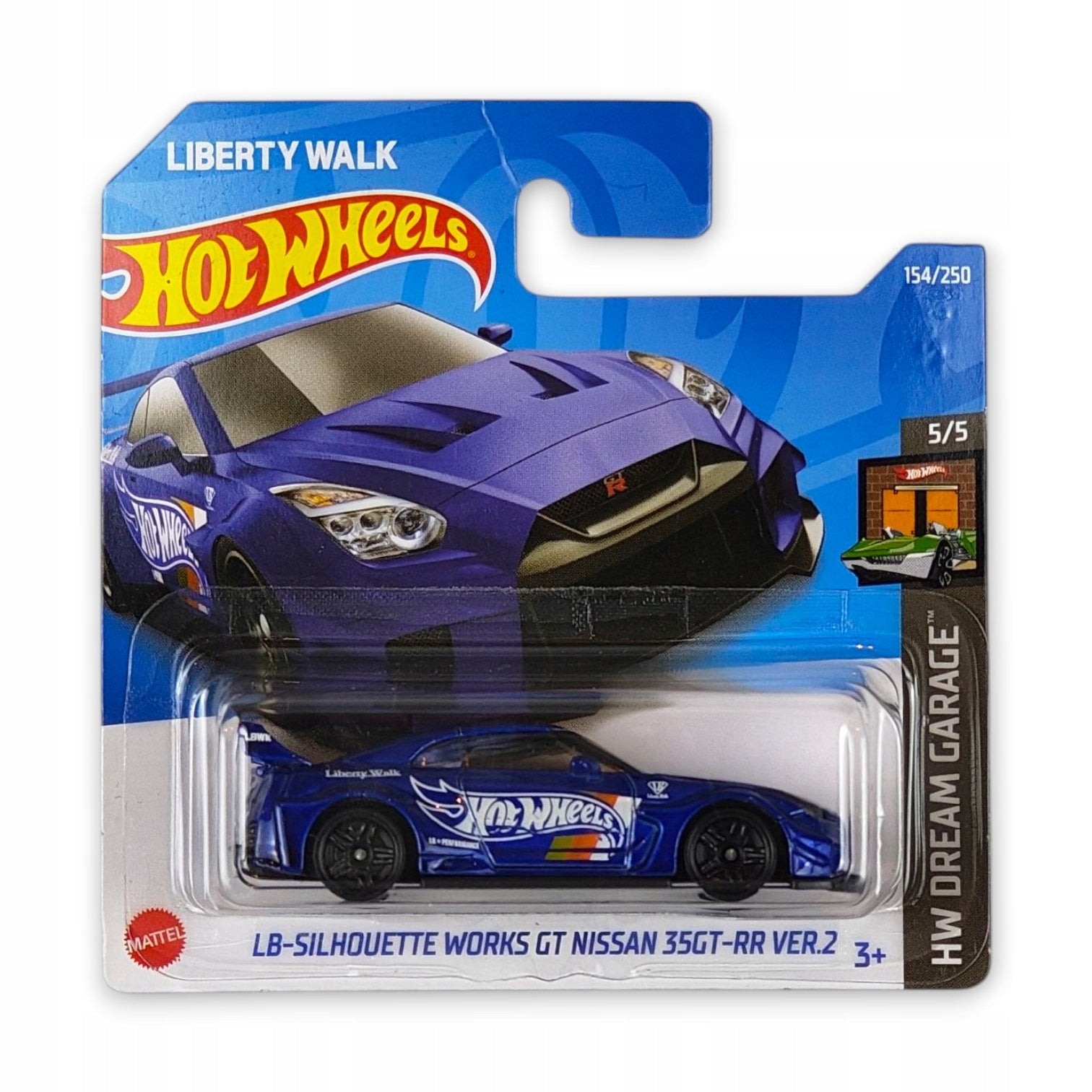 Hot Wheels - LB Silhouette GT Nissan 35GT-RR OUTLET Delikatne zagięcia