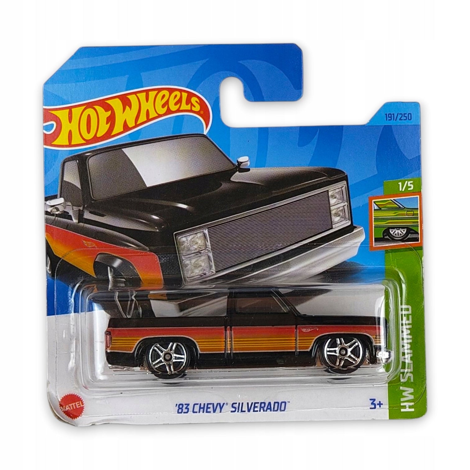 Hot Wheels - 83 Chevy Silverado OUTLET Delikatne zagięcia