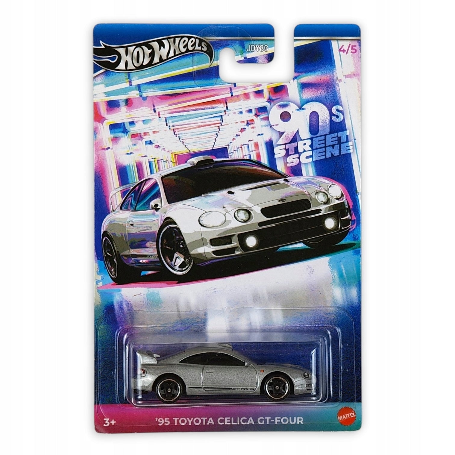 Hot Wheels - 95 Toyota Celica GT-Four OUTLET Delikatne zagięcia