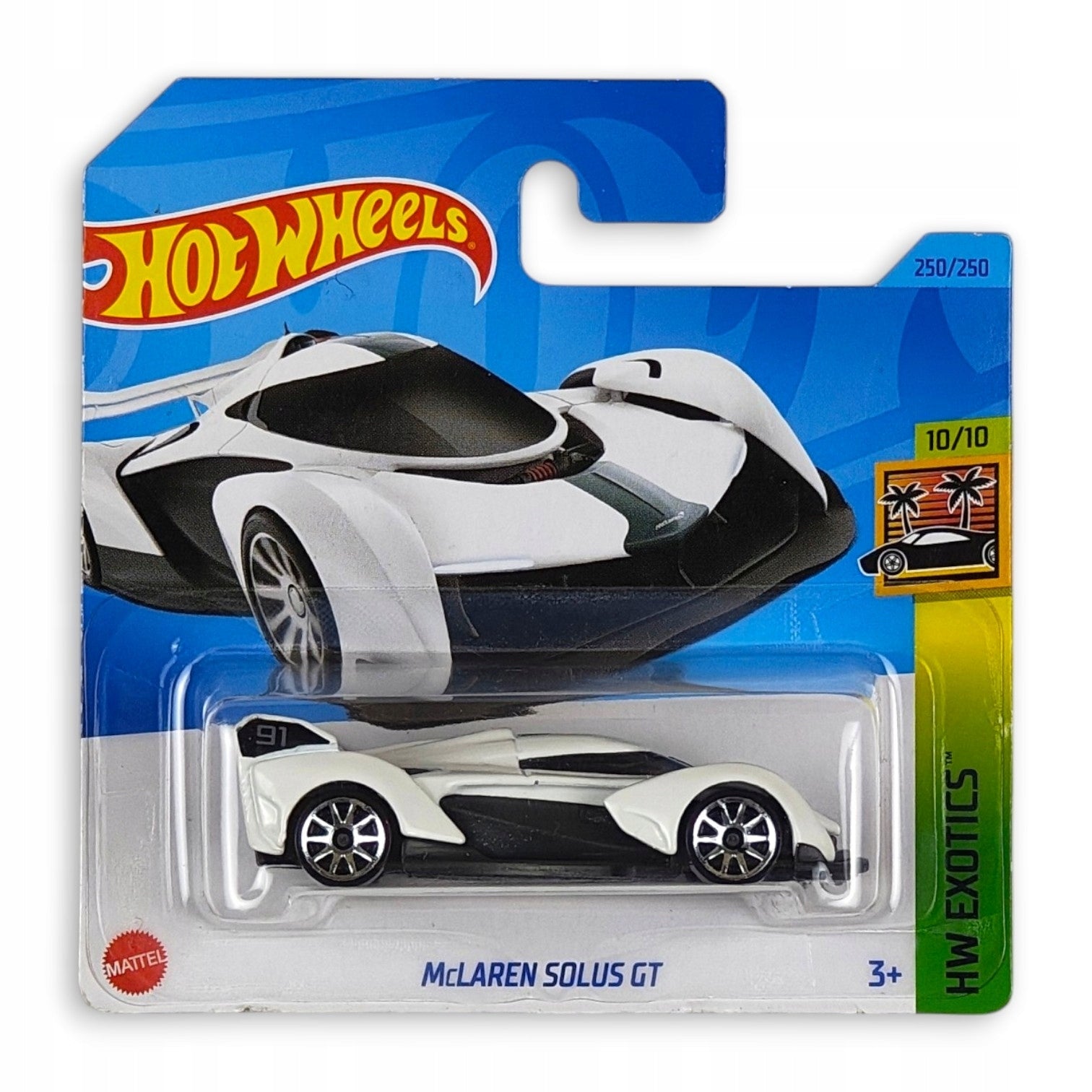 Hot Wheels - McLaren Solus GT OUTLET Delikatne zagięcia
