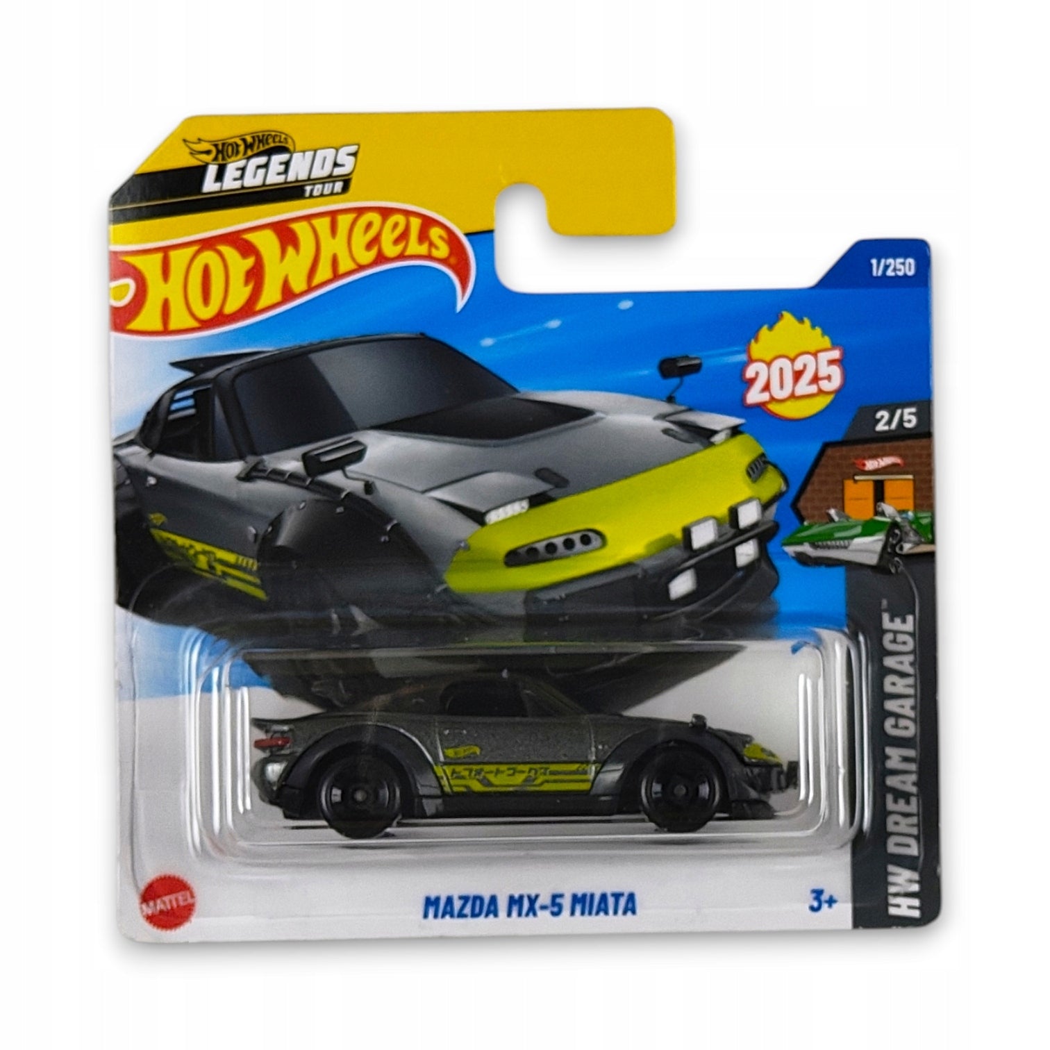 Hot Wheels - Mazda MX-5 Miata OUTLET Delikatne zagięcia
