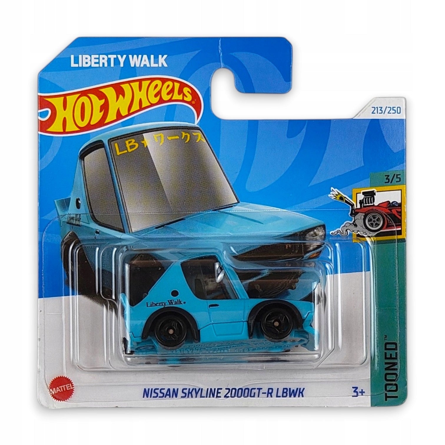 Hot Wheels - Nissan Skyline 2000GT-R LBWK Tooned OUTLET Delikatne zagięcia