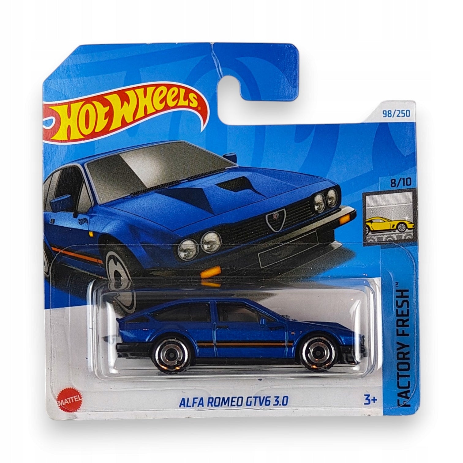 Hot Wheels - Alfa Romeo GTV6 3.0 OUTLET Delikatne zagięcia