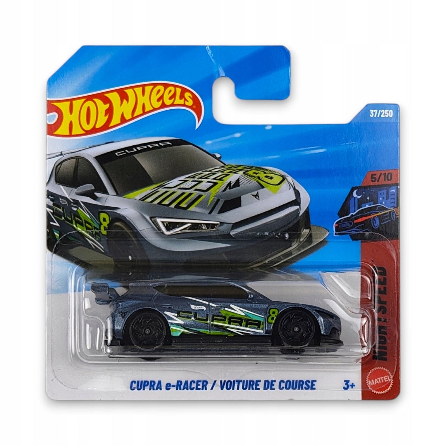 Hot Wheels - Cupra e-Racer / Voiture De Course OUTLET Delikatne zagięcia