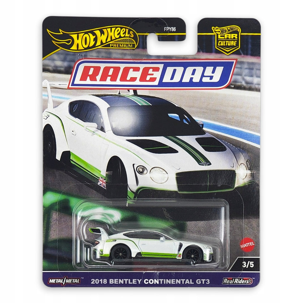 Hot Wheels Premium - 2018 Bentley Continental GT3 Race Day