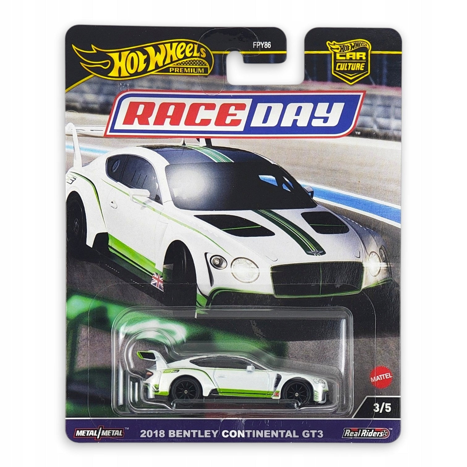 Hot Wheels Premium - 2018 Bentley Continental GT3 Race Day