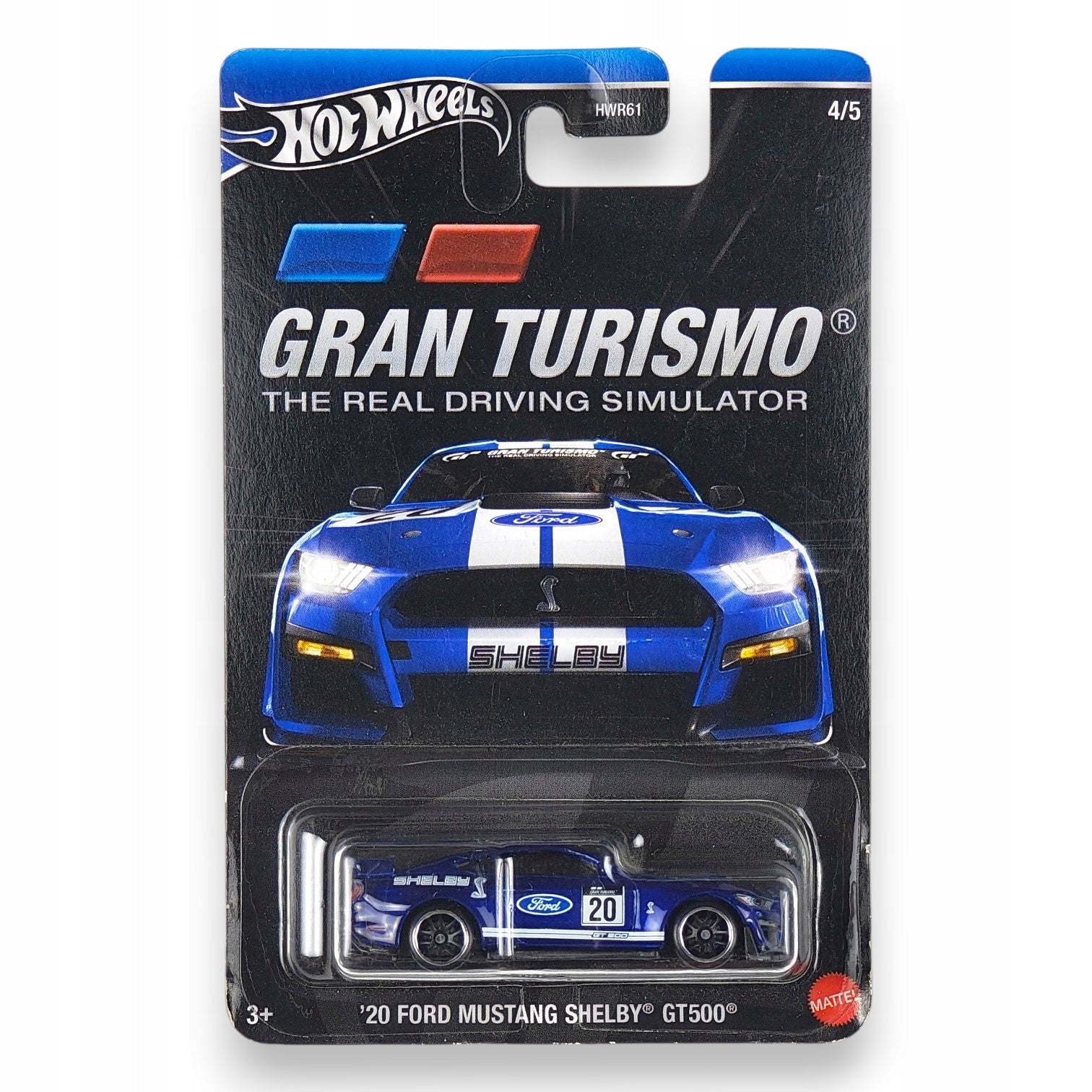 Hot Wheels - 20 Ford Mustang Shelby GT500 Gran Turismo