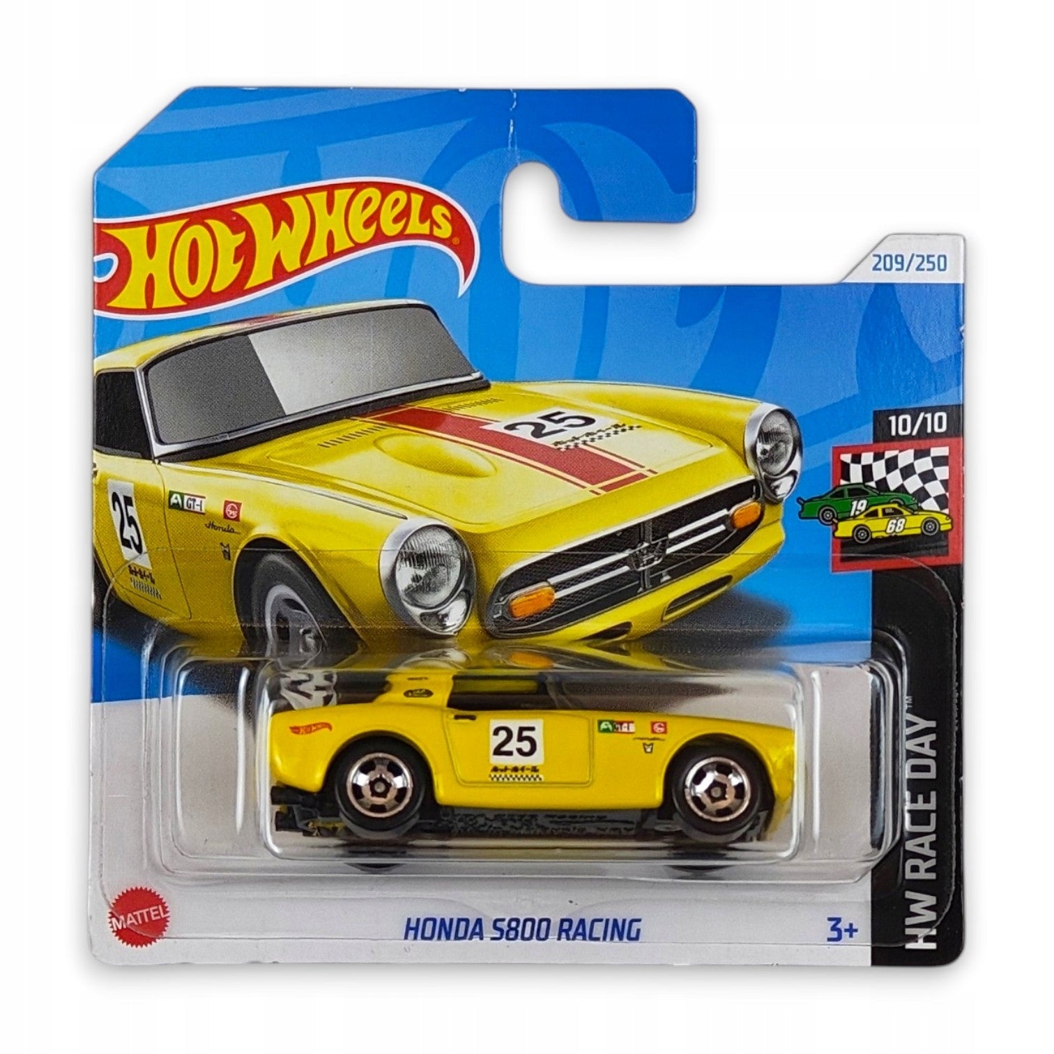 Hot Wheels - Honda S800 Racing OUTLET Delikatne zagięcia