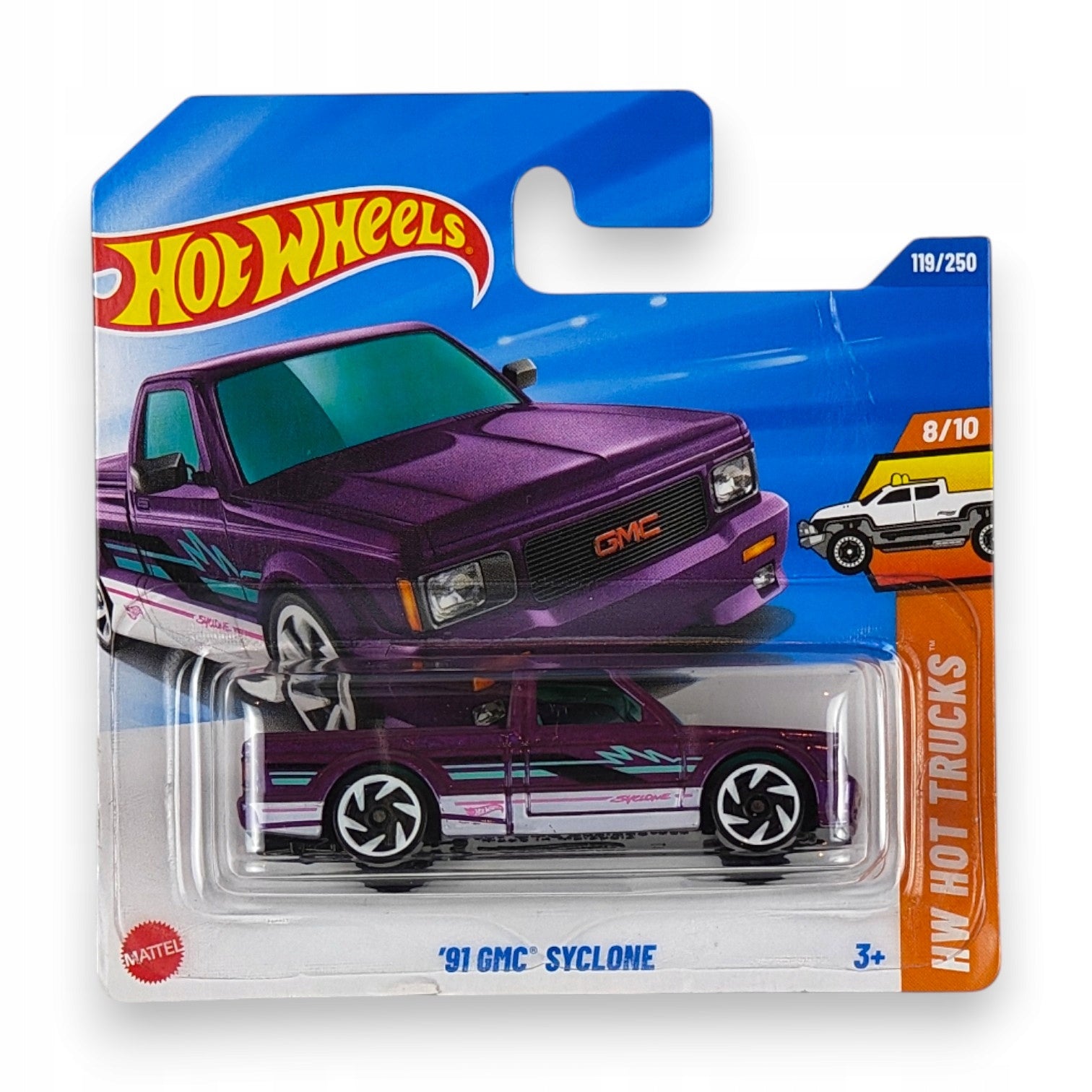 Hot Wheels - 91 GMC Syclone OUTLET Delikatne zagięcia
